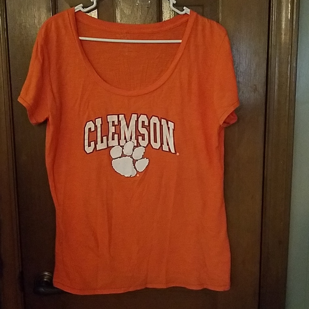 Ladies Clemson Tigers T Shirt, XL